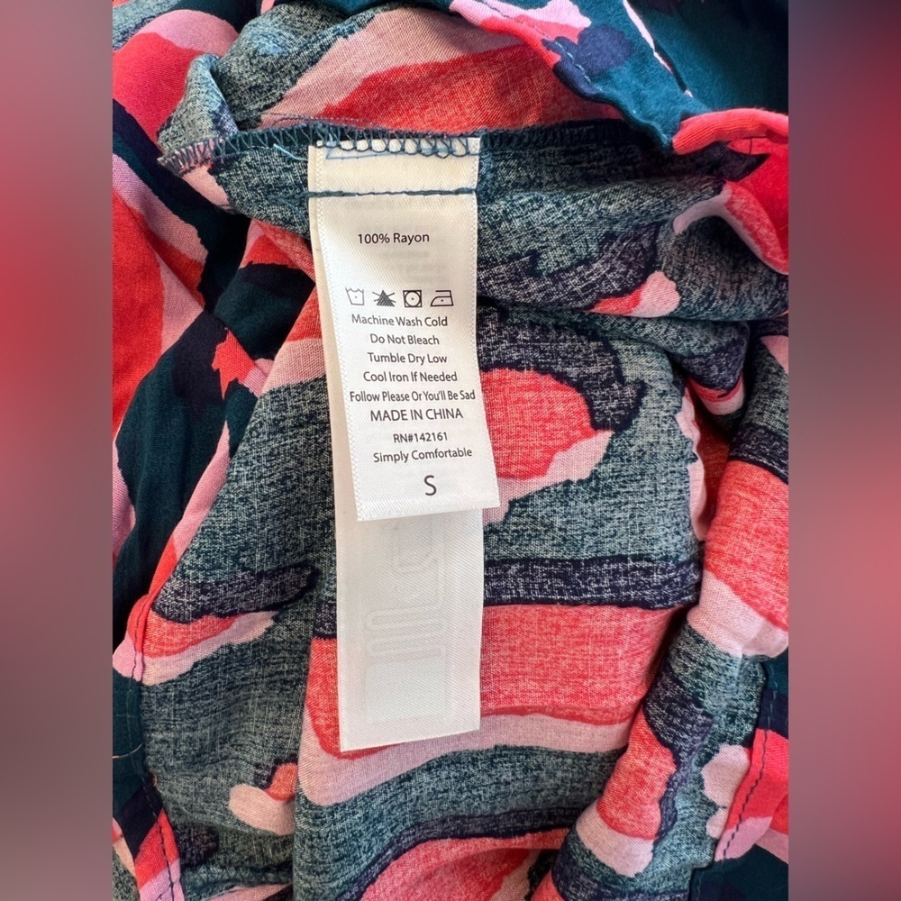 NWT LuLaRoe Helene Tiered Midi Dress Size Small - Picture 4 of 9